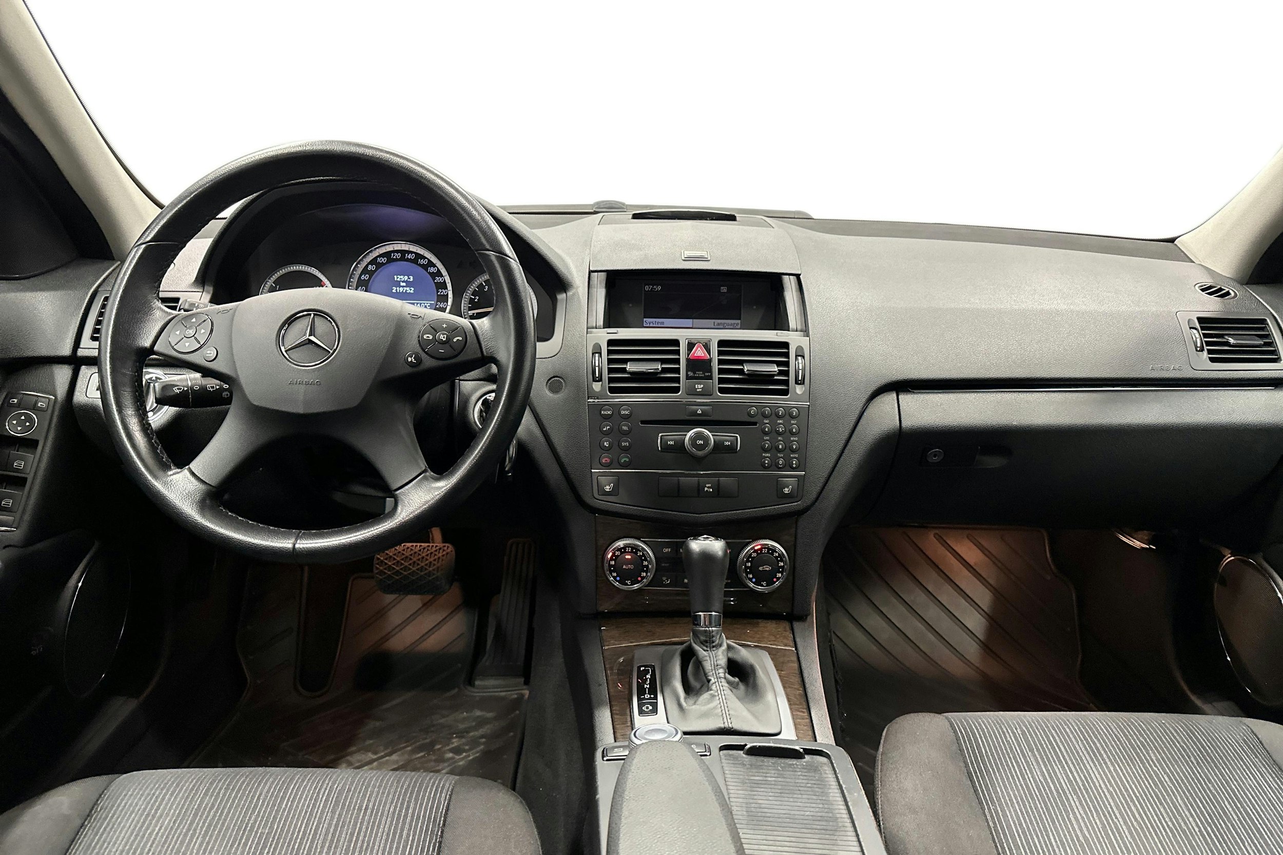 harmaa Mercedes-Benz C 2008 kuva 9.