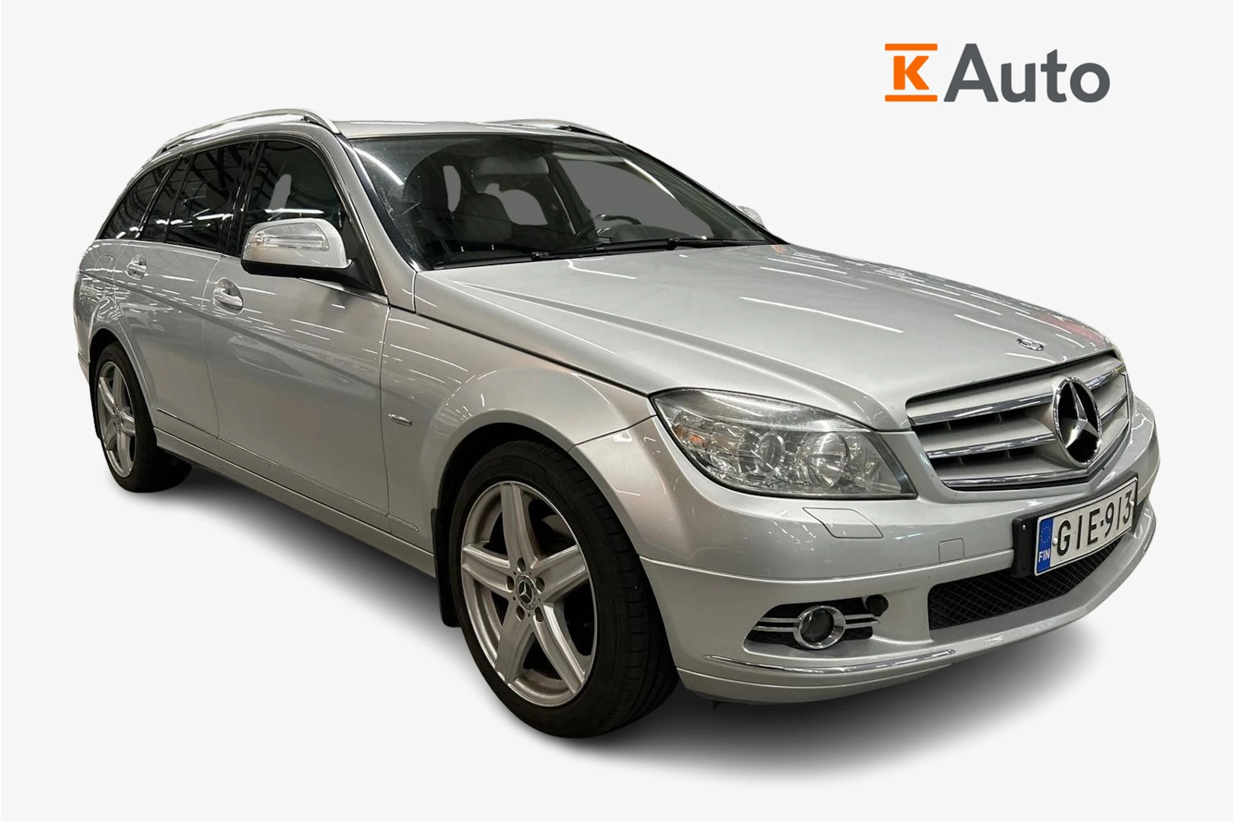 harmaa Mercedes-Benz C 2008 kuva 1.