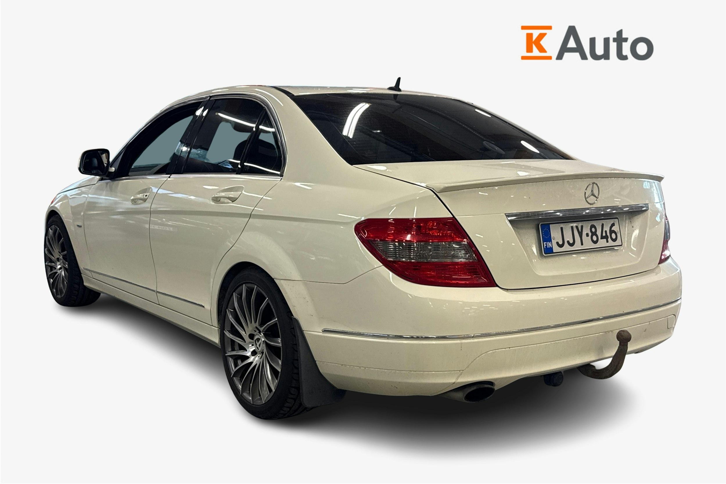 valkoinen Mercedes-Benz C 2008 kuva 2.