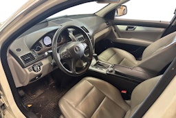 valkoinen Mercedes-Benz C 2008 kuva 3.