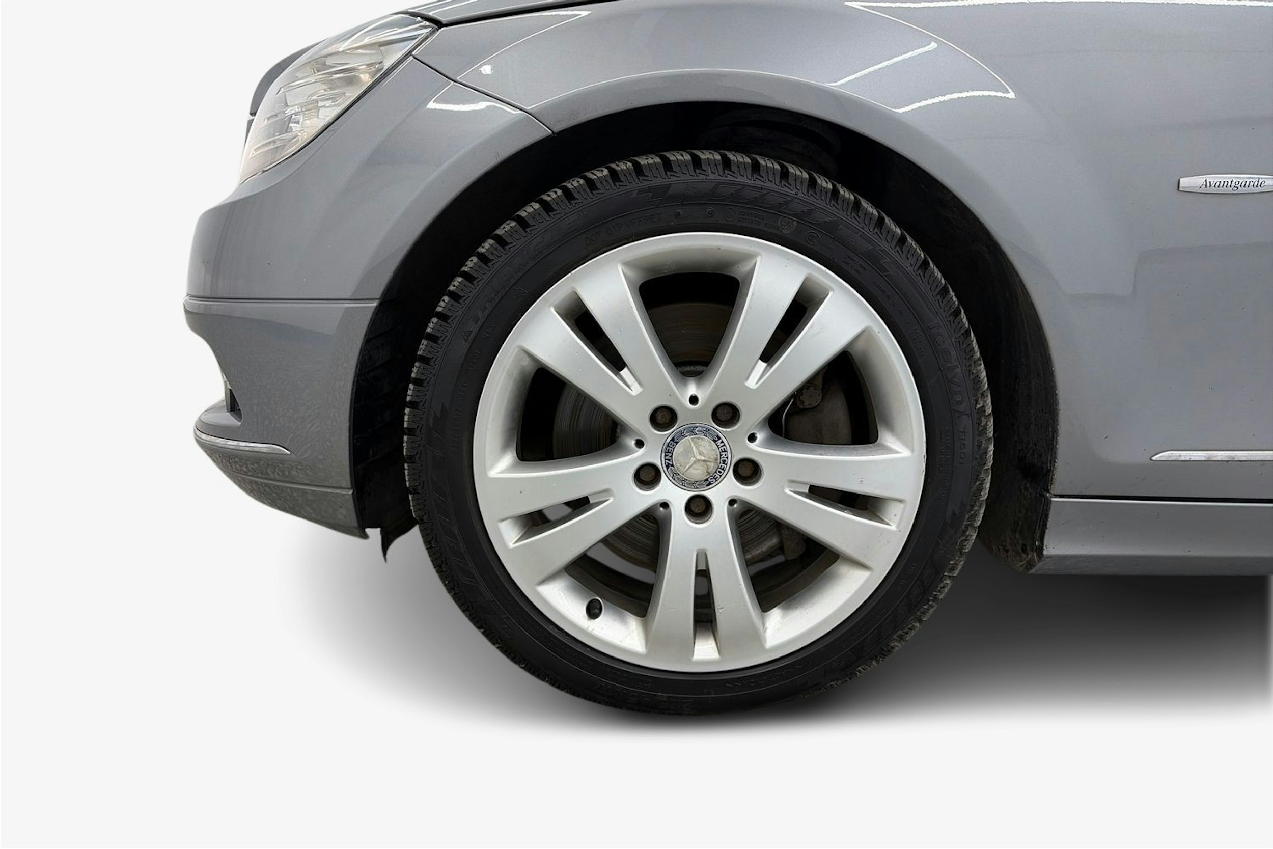 harmaa Mercedes-Benz C 2008 kuva 11.