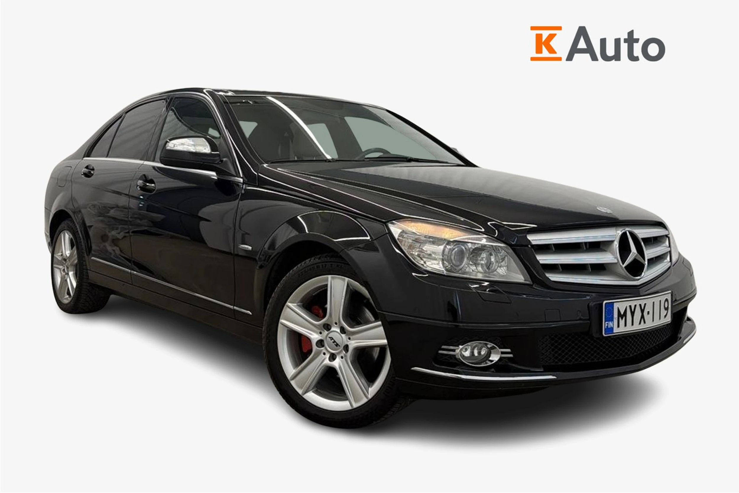 musta Mercedes-Benz C 2008 kuva 1.