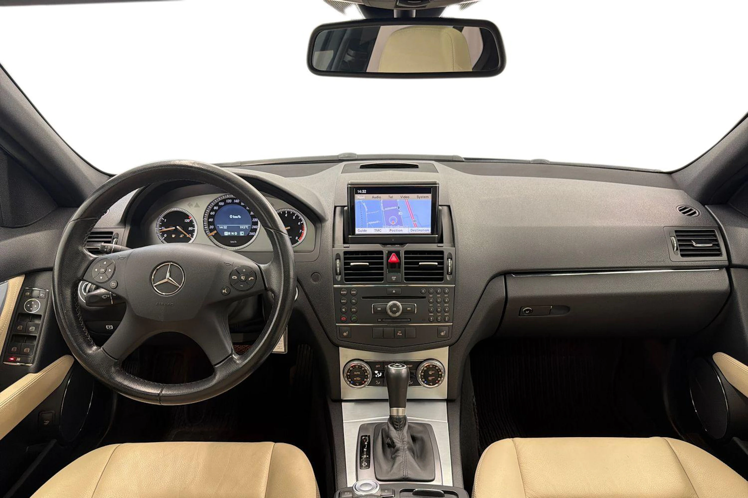 musta Mercedes-Benz C 2008 kuva 9.