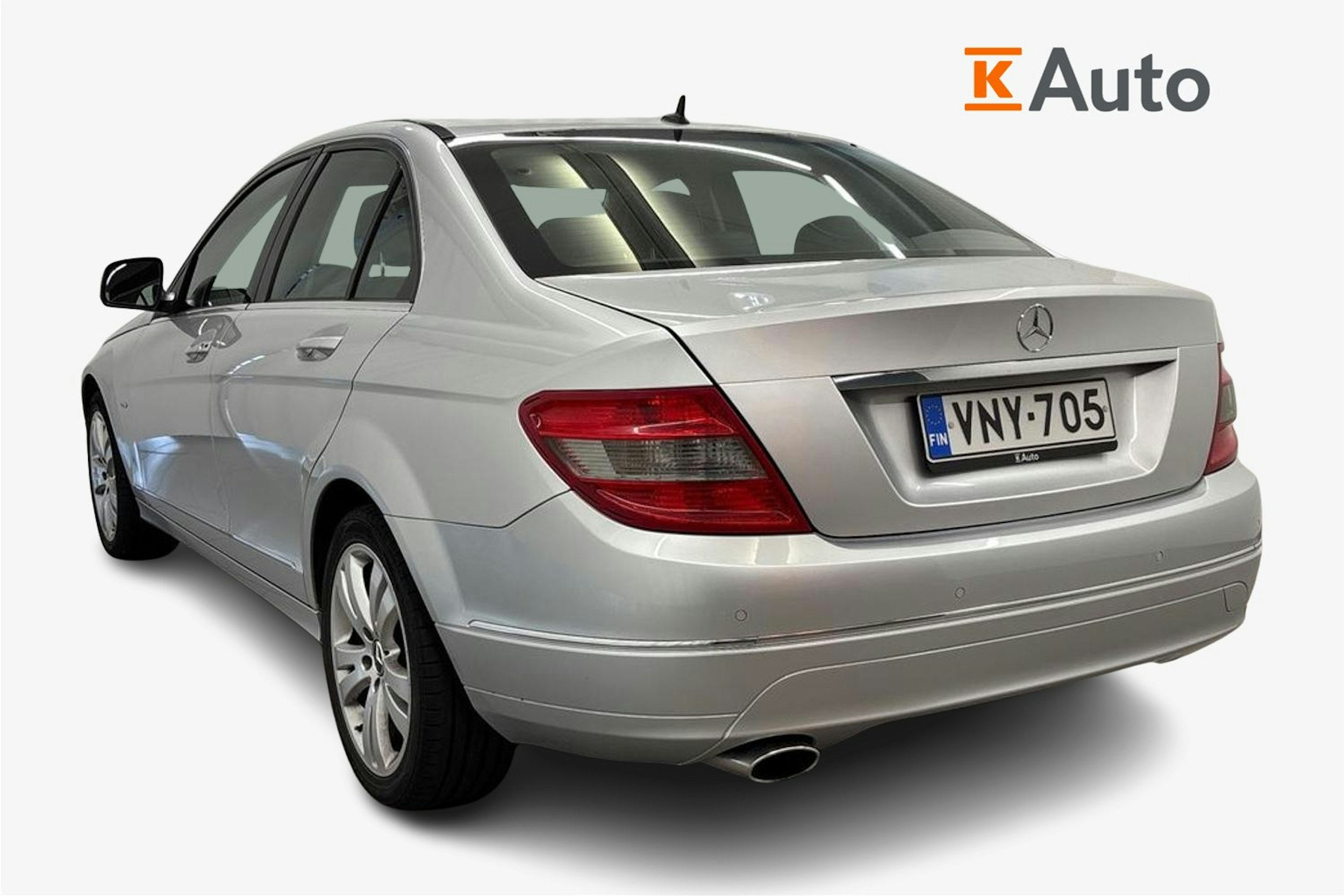 harmaa Mercedes-Benz C 2008 kuva 2.