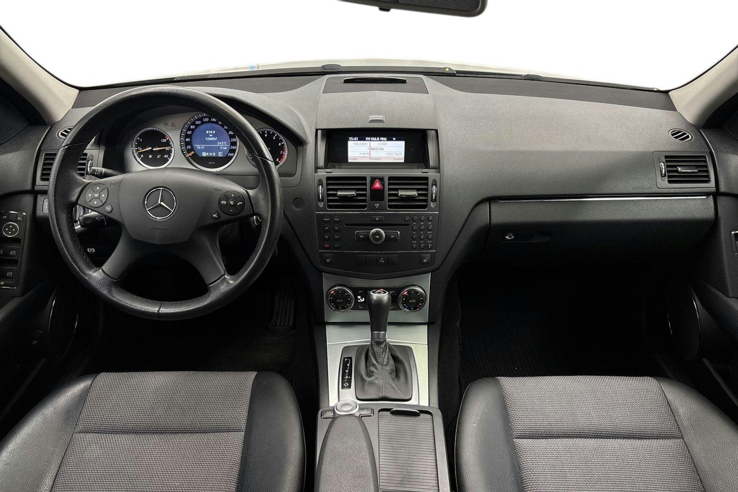harmaa Mercedes-Benz C 2008 kuva 9.