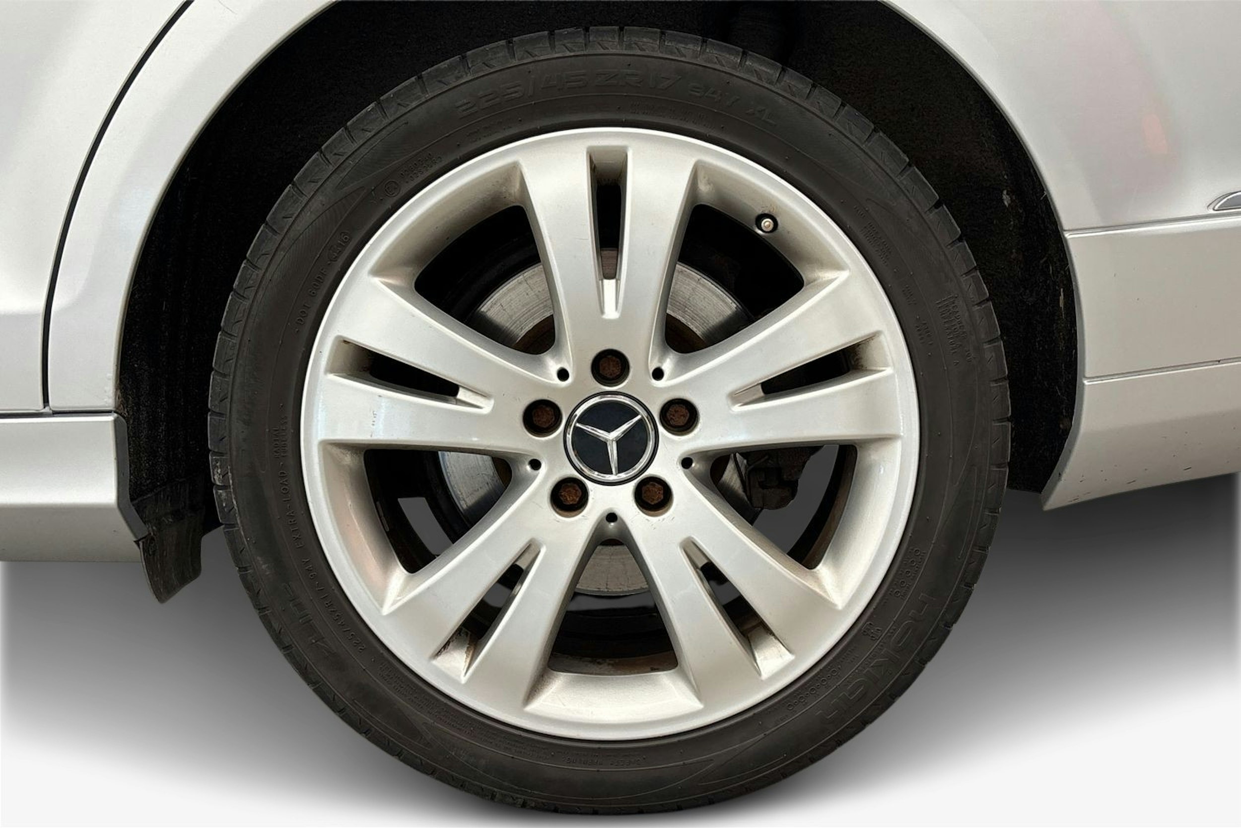 harmaa Mercedes-Benz C 2008 kuva 11.