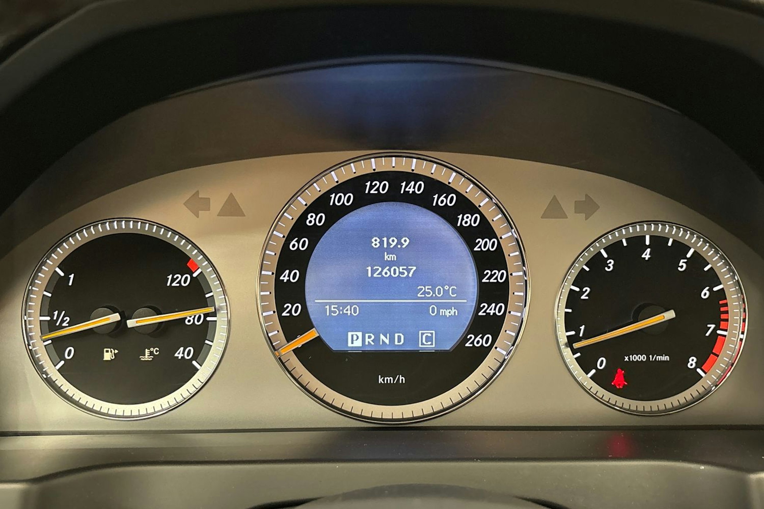 harmaa Mercedes-Benz C 2008 kuva 19.