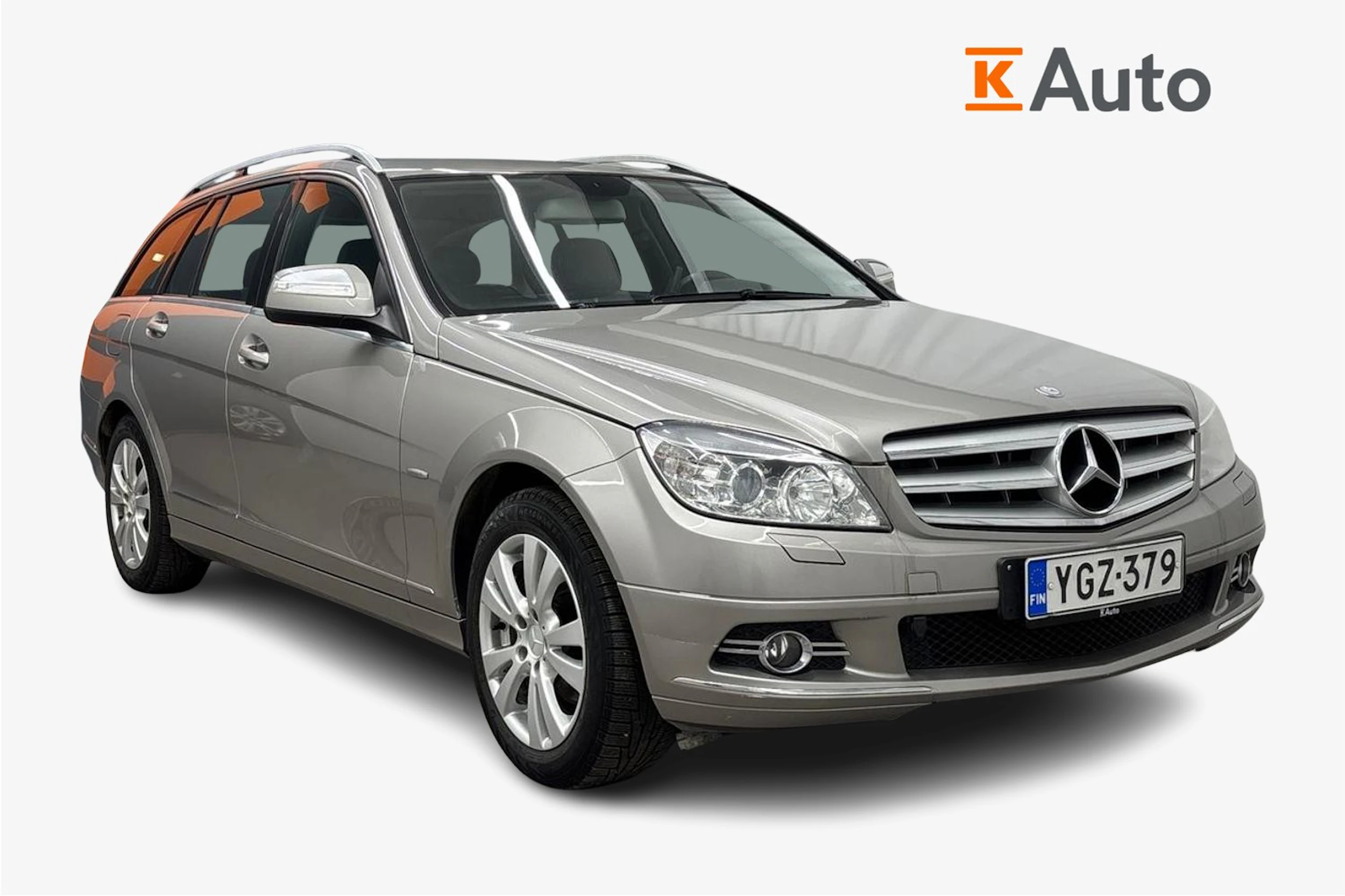Harmaa Mercedes-Benz C 2008 kuva 1.