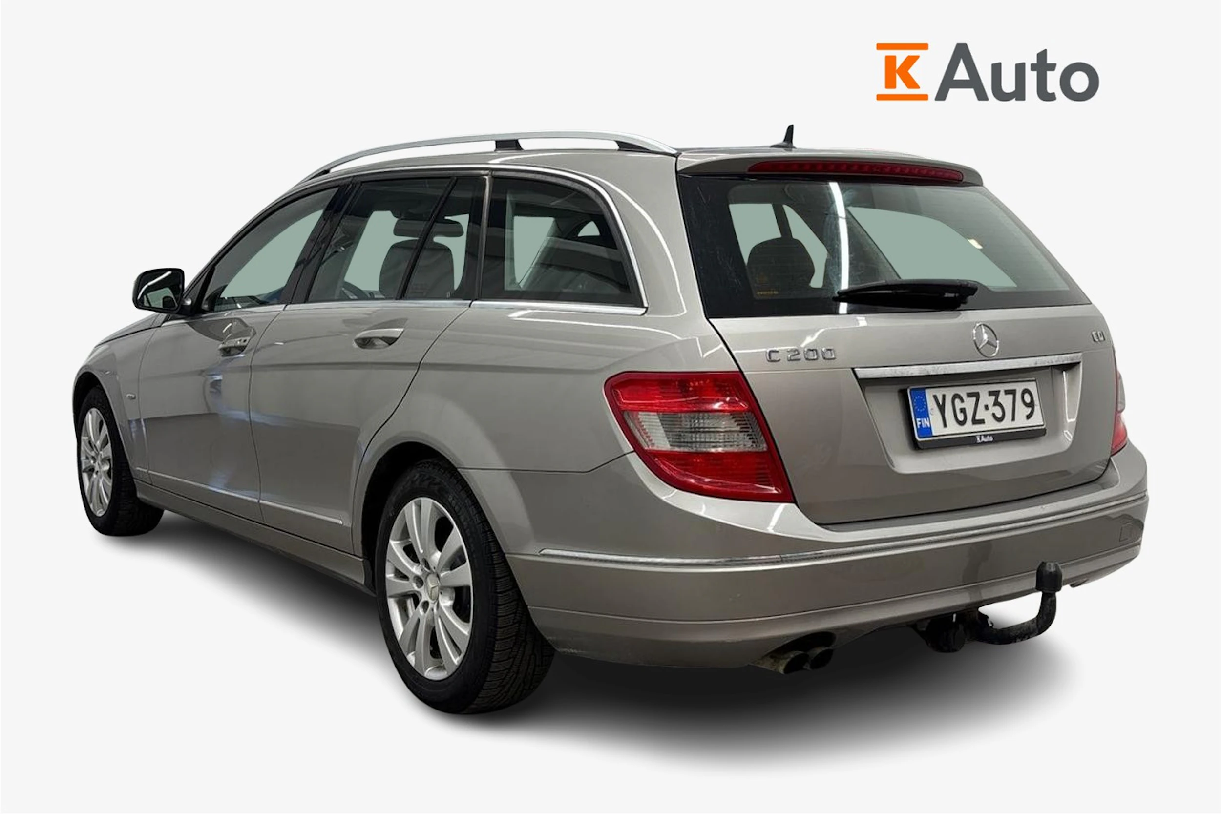 Harmaa Mercedes-Benz C 2008 kuva 3.