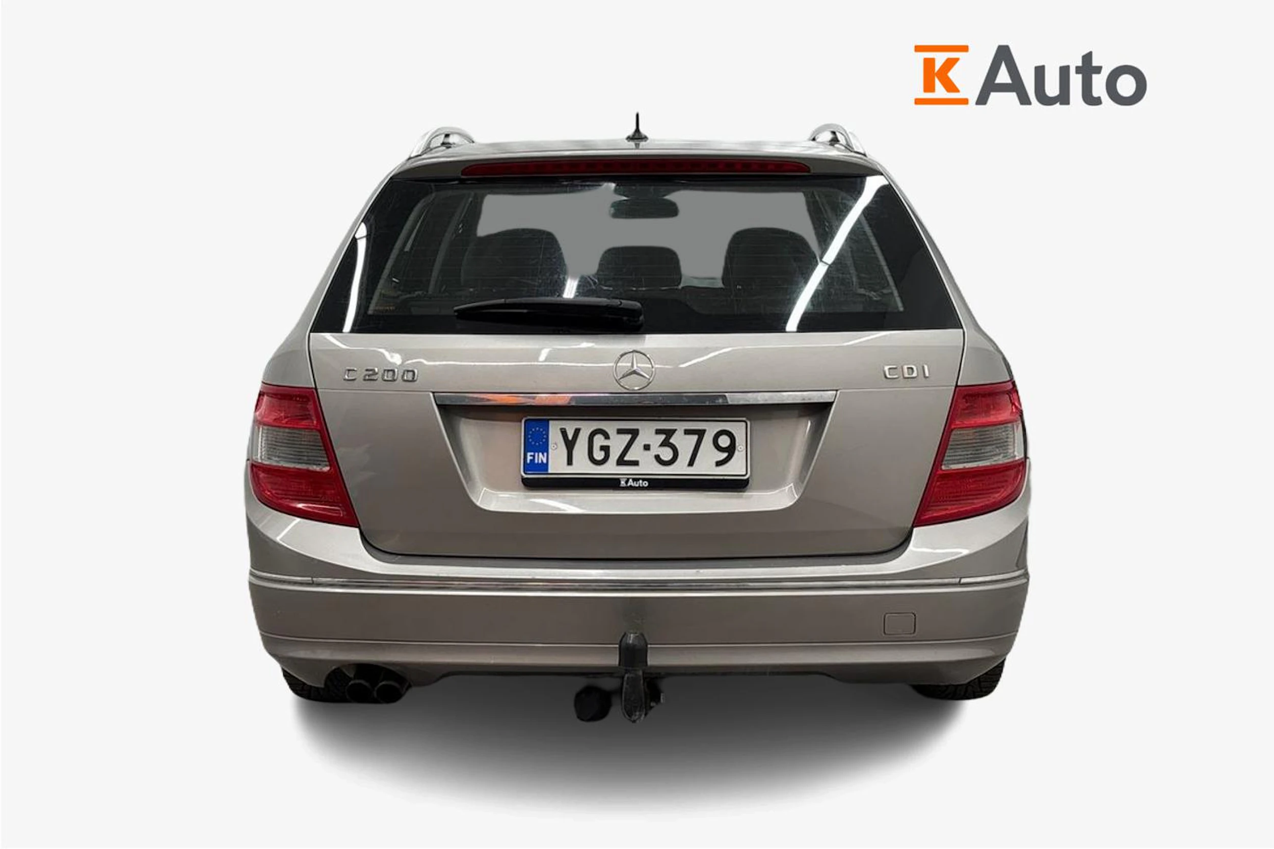 Harmaa Mercedes-Benz C 2008 kuva 4.