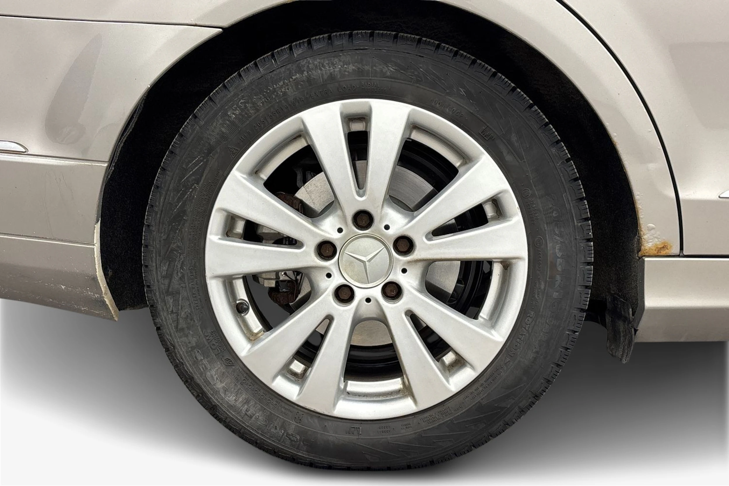 Harmaa Mercedes-Benz C 2008 kuva 12.