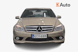 ruskea (beige) Mercedes-Benz C 2009 kuva 4.
