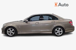 ruskea (beige) Mercedes-Benz C 2009 kuva 5.