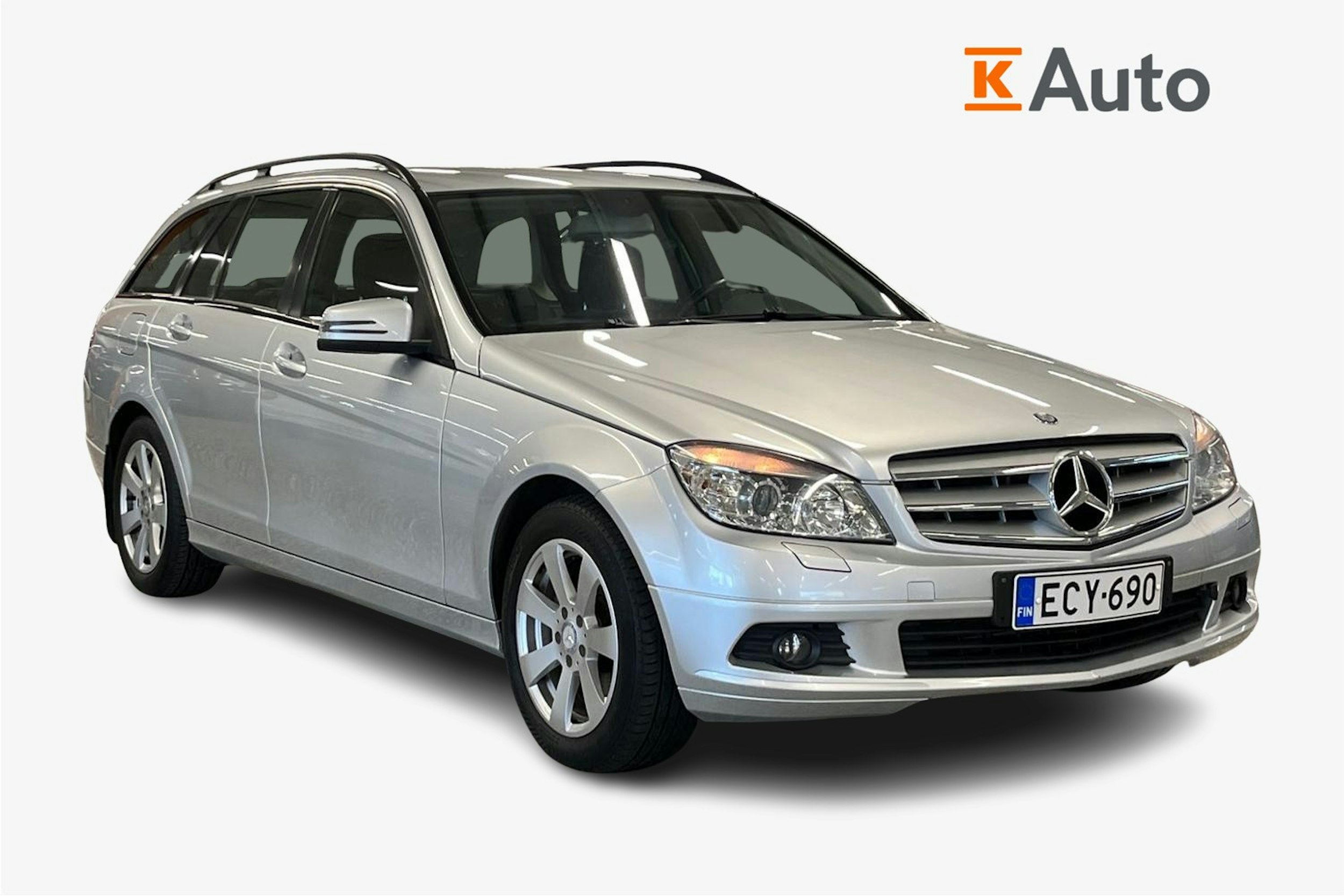 Harmaa Mercedes-Benz C 2009 kuva 1.