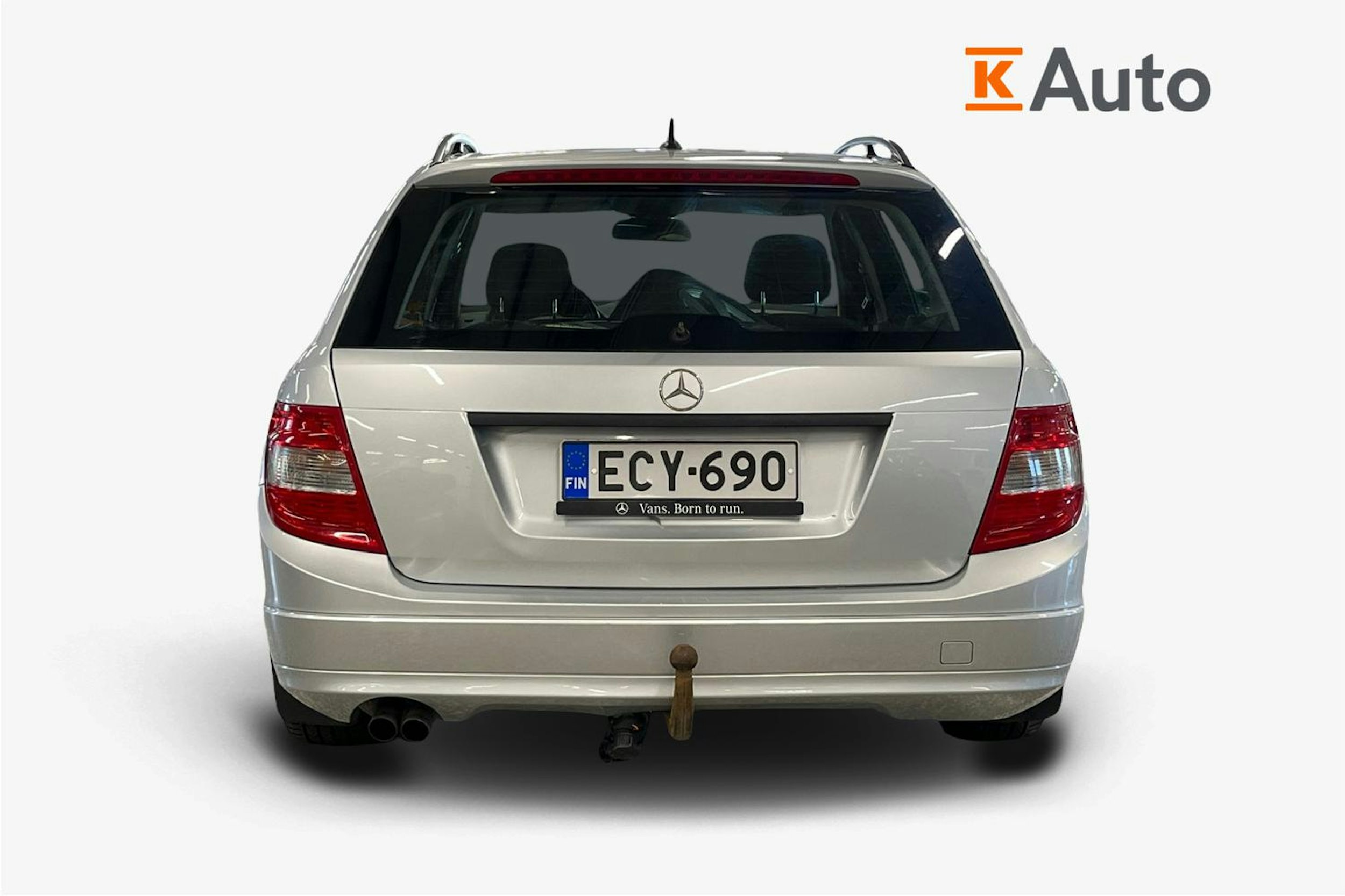 Harmaa Mercedes-Benz C 2009 kuva 3.