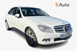 valkoinen Mercedes-Benz C 2009 kuva 1.