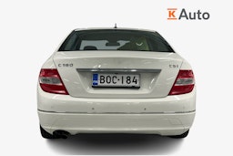 Valkoinen Mercedes-Benz C 2010 kuva 3.