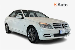 valkoinen Mercedes-Benz C 2010 kuva 1.