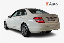 valkoinen Mercedes-Benz C 2010 kuva 2.