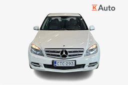 valkoinen Mercedes-Benz C 2010 kuva 4.