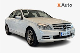 valkoinen Mercedes-Benz C 2010 kuva 1.