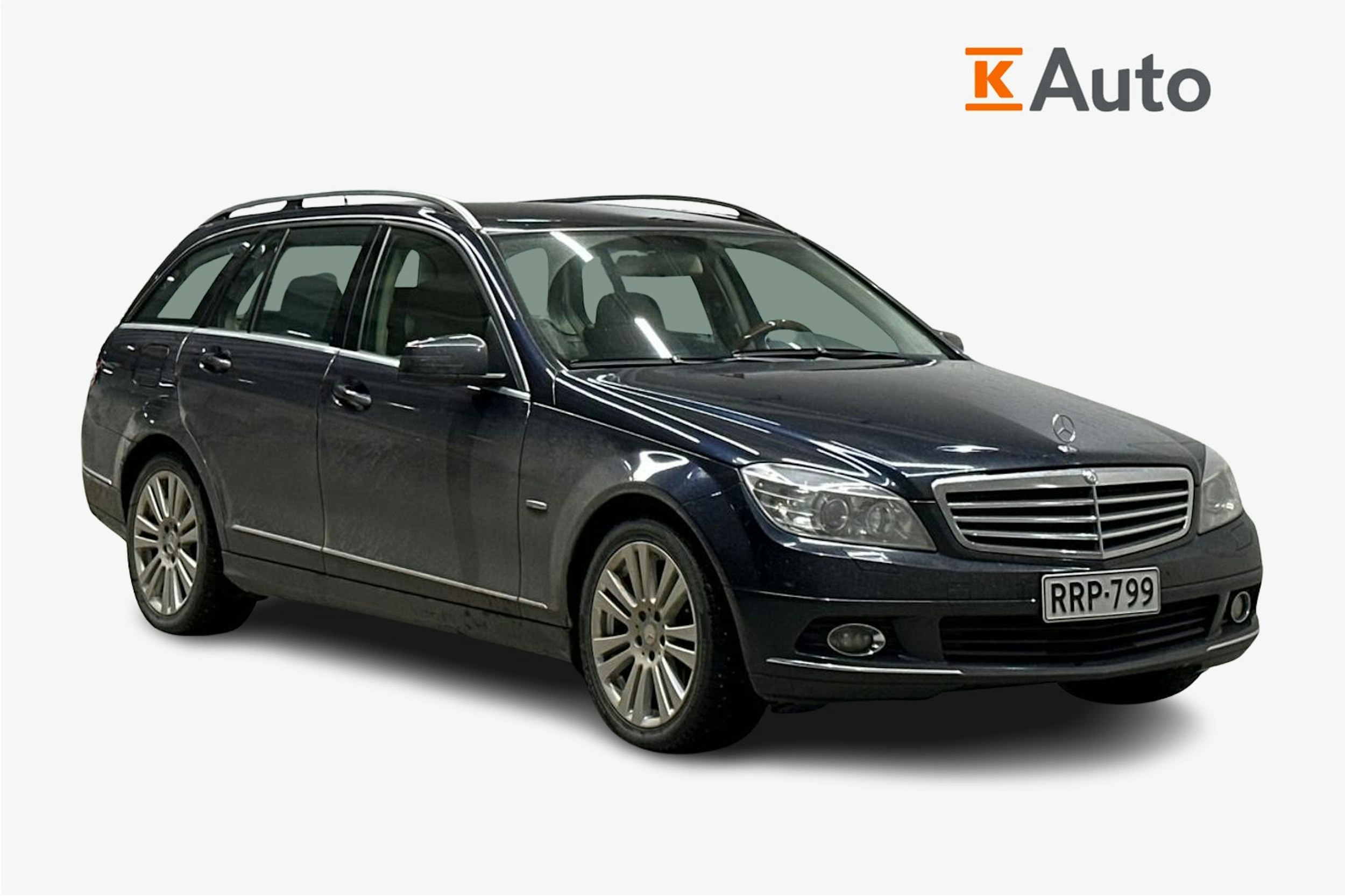 sininen Mercedes-Benz C 2010 kuva 1.