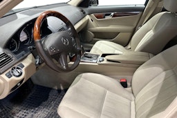 sininen Mercedes-Benz C 2010 kuva 3.