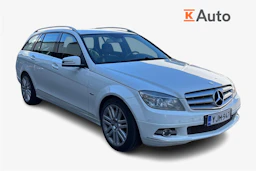 valkoinen Mercedes-Benz C 2010 kuva 1.
