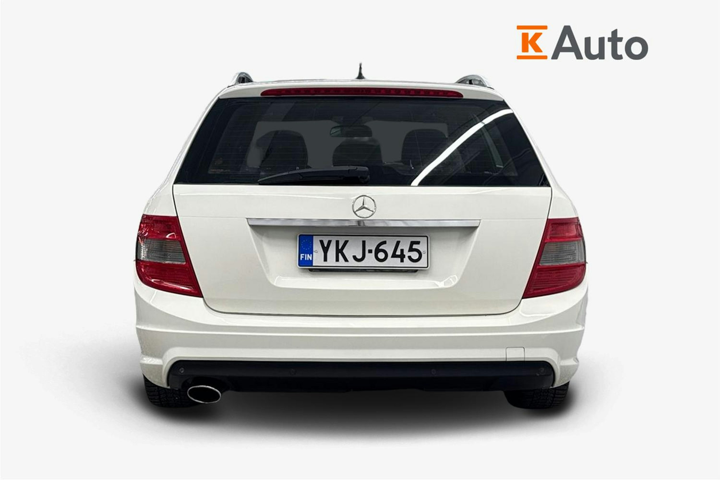 valkoinen Mercedes-Benz C 2010 kuva 3.