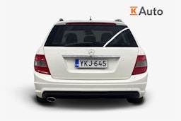 valkoinen Mercedes-Benz C 2010 kuva 3.