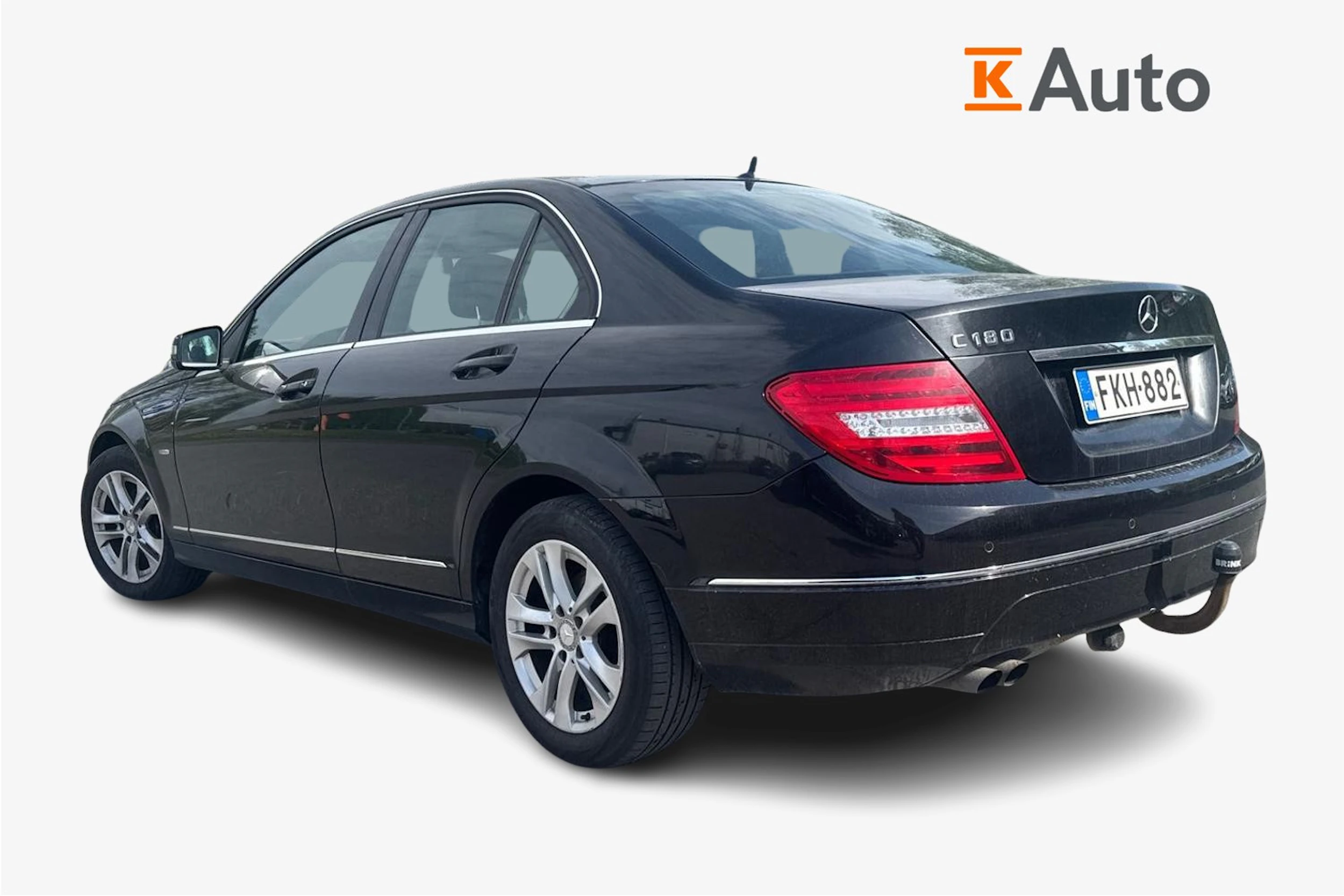 Musta Mercedes-Benz C 2011 kuva 2.