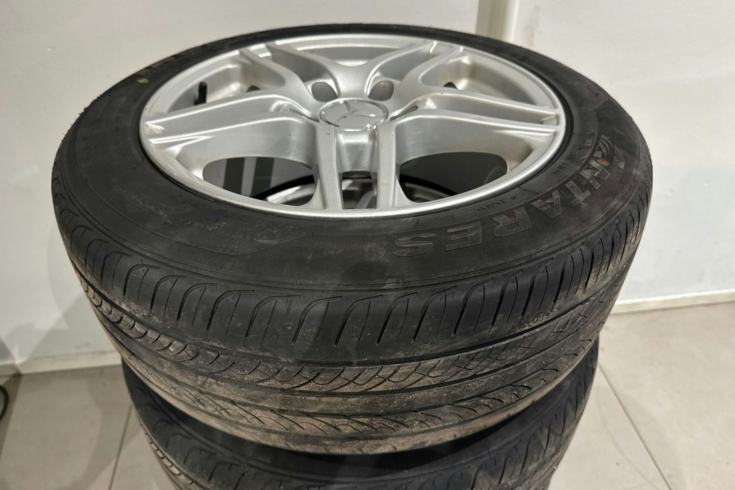 harmaa Mercedes-Benz C 2011 kuva 14.