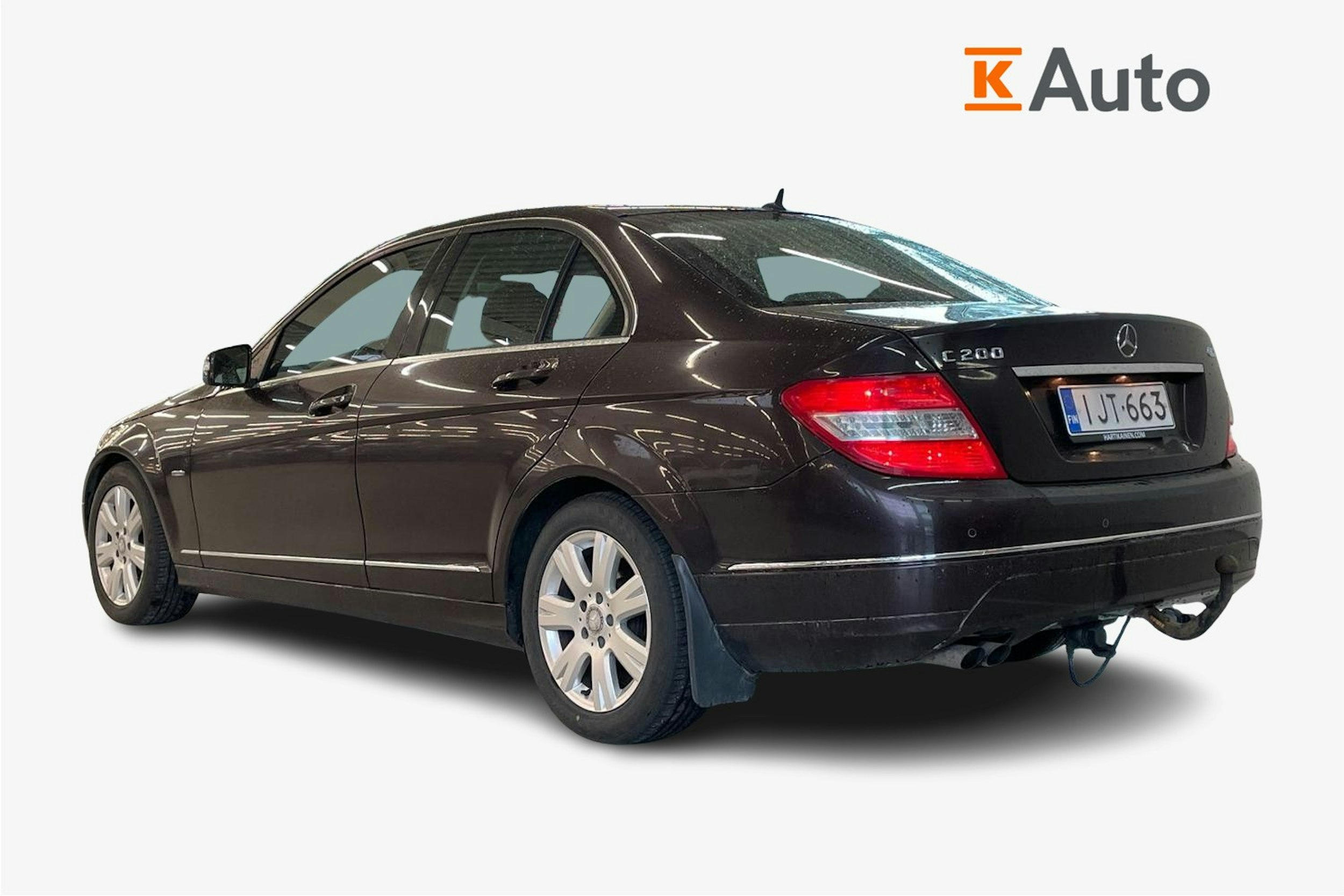 Ruskea (beige) Mercedes-Benz C 2011 kuva 2.