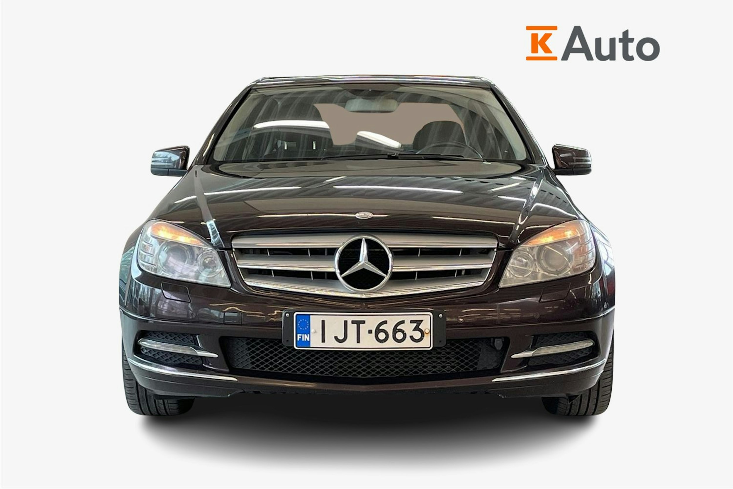 Ruskea (beige) Mercedes-Benz C 2011 kuva 5.