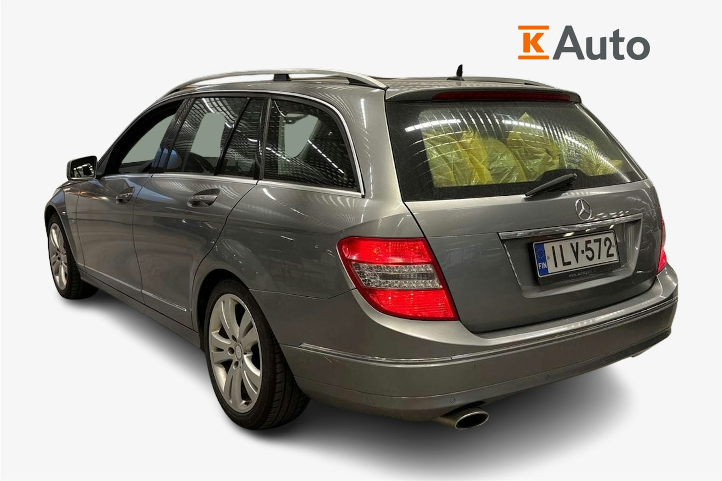 harmaa Mercedes-Benz C 2011 kuva 2.