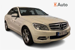 valkoinen Mercedes-Benz C 2011 kuva 1.