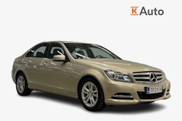 ruskea (beige) Mercedes-Benz C 2011 kuva 1.