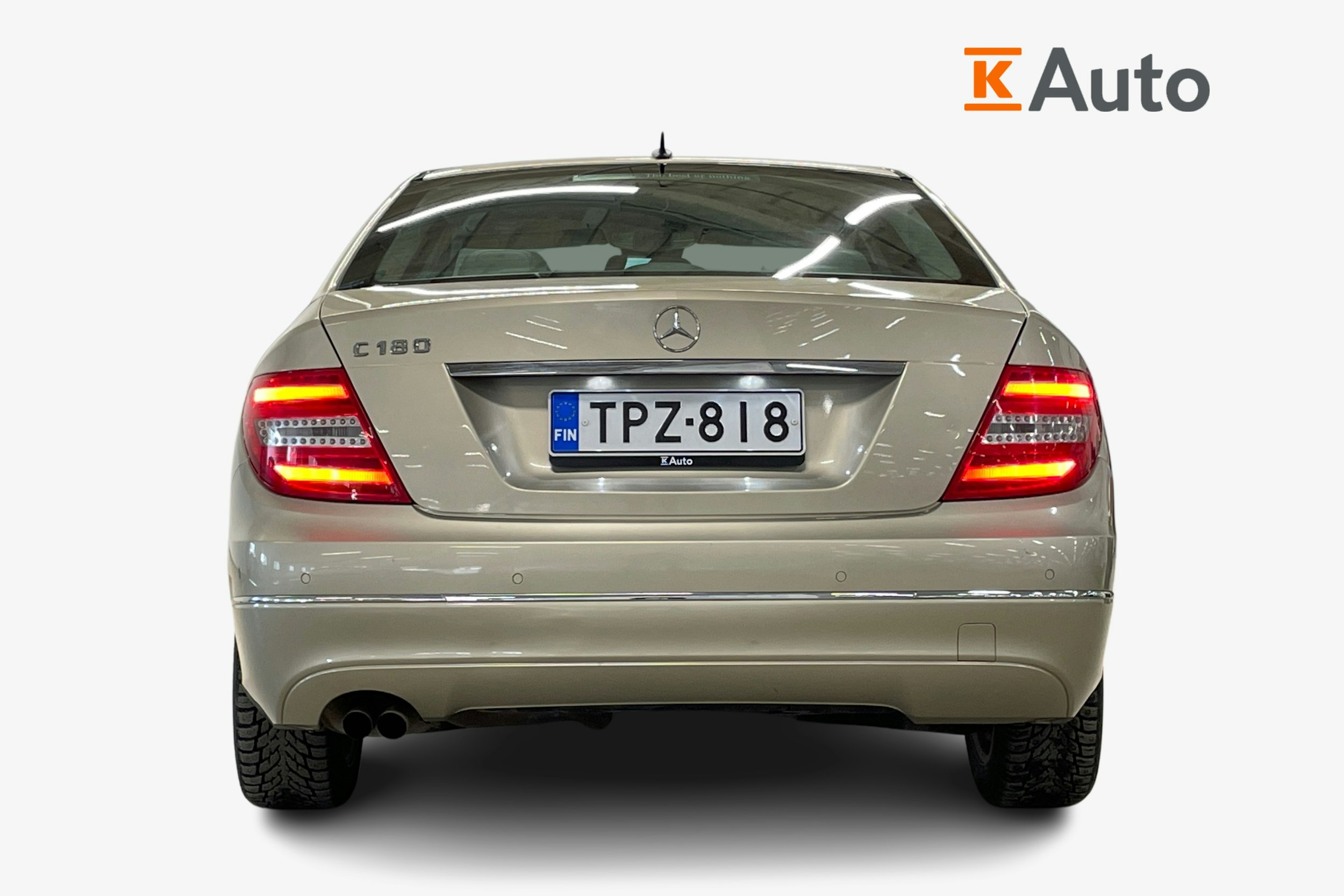 ruskea (beige) Mercedes-Benz C 2011 kuva 3.
