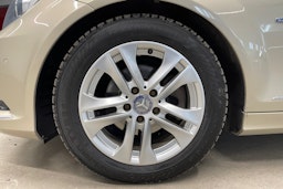 ruskea (beige) Mercedes-Benz C 2011 kuva 9.