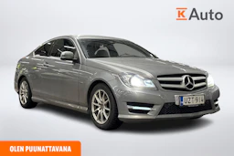 harmaa Mercedes-Benz C 2011 kuva 1.