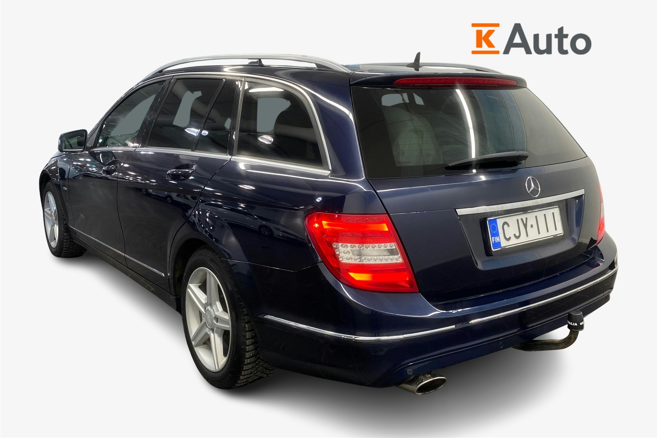 sininen Mercedes-Benz C 2012 kuva 2.