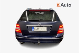 sininen Mercedes-Benz C 2012 kuva 3.