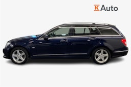 Sininen Mercedes-Benz C 2012 kuva 6.