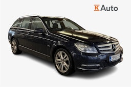 sininen Mercedes-Benz C 2012 kuva 1.