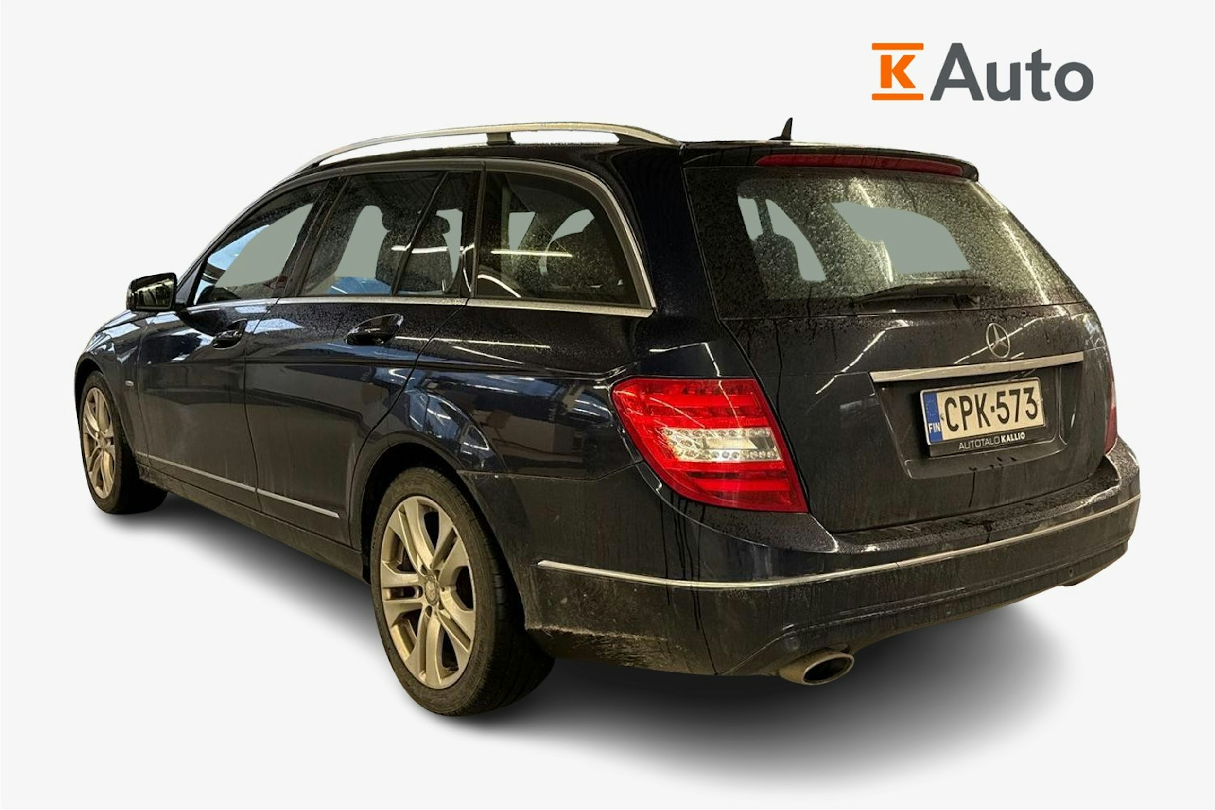 sininen Mercedes-Benz C 2012 kuva 2.