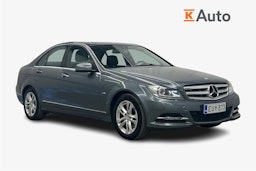harmaa Mercedes-Benz C 2012 kuva 1.
