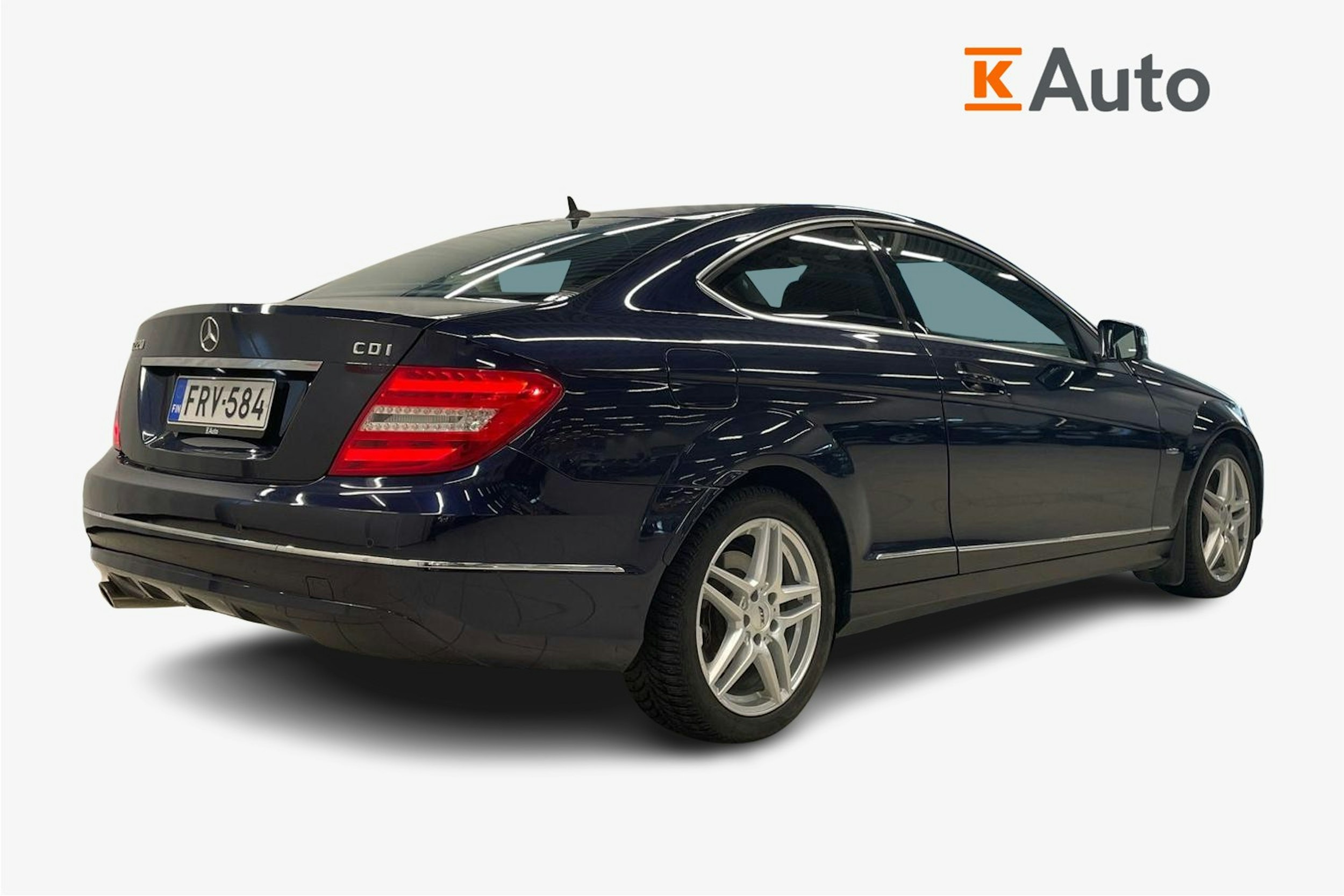 Sininen Mercedes-Benz C 2012 kuva 2.