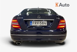 Sininen Mercedes-Benz C 2012 kuva 3.