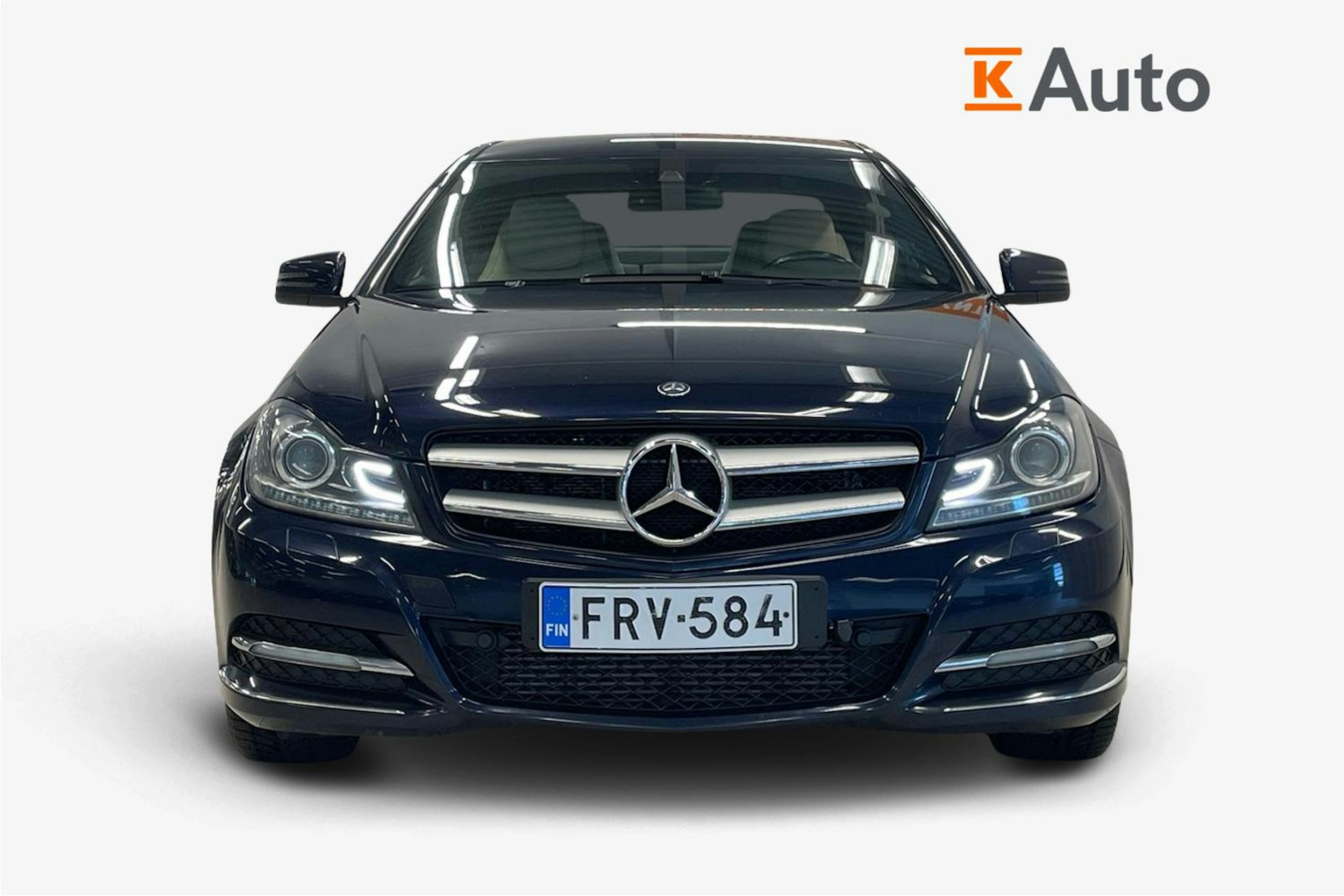 Sininen Mercedes-Benz C 2012 kuva 5.