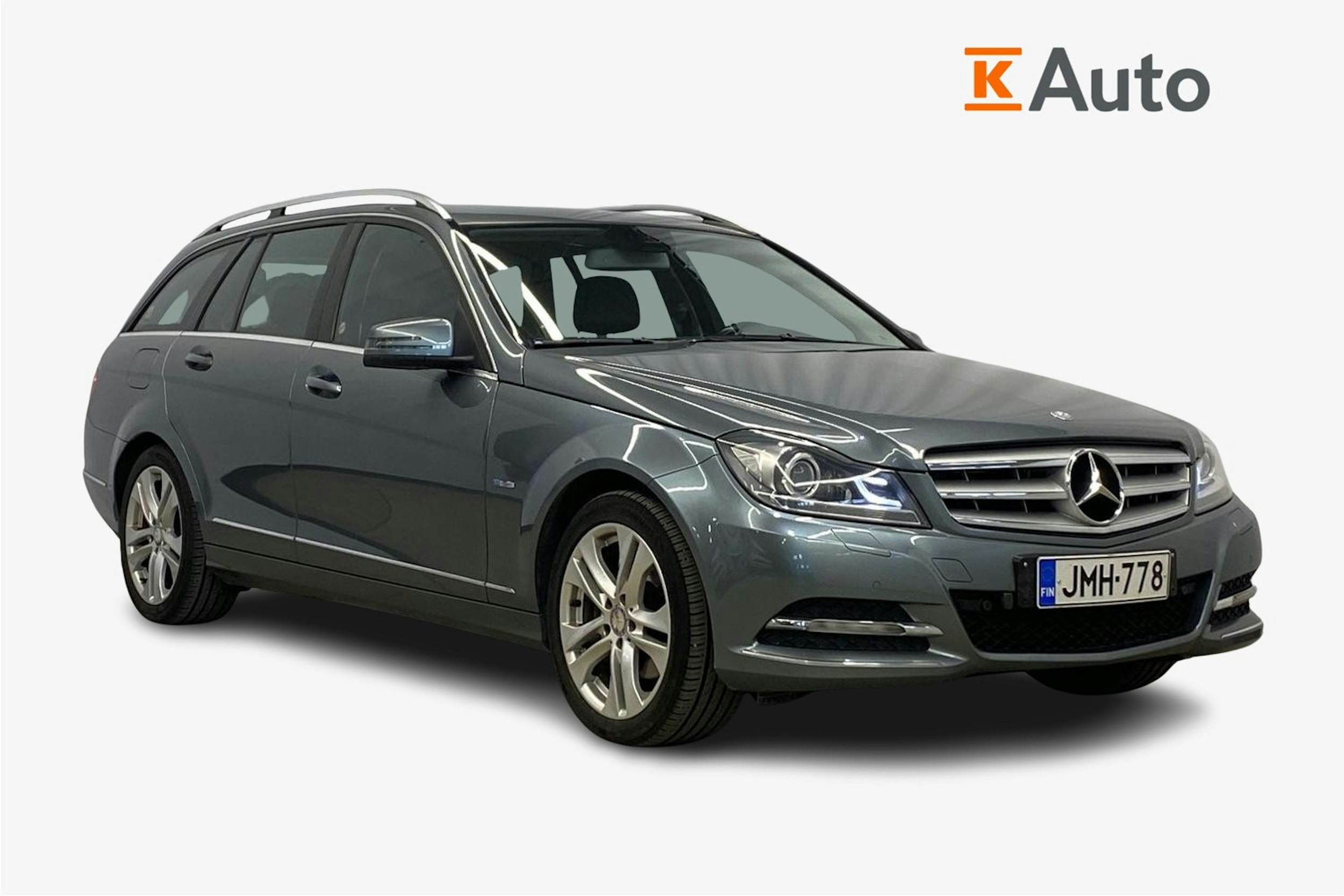 harmaa Mercedes-Benz C 2012 kuva 1.